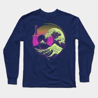 Glitch Wave Long Sleeve T-Shirt